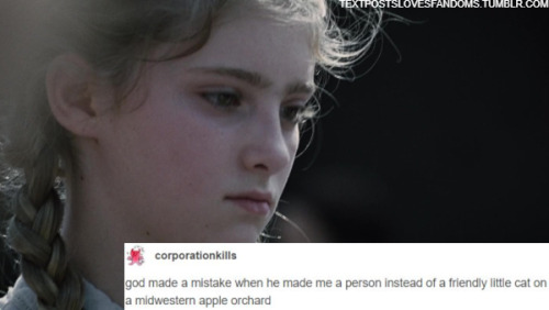 The Hunger Games vs Text Posts  Part 3/??