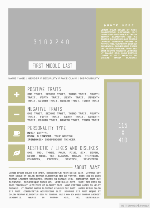 bitterkass: character graphic template #002 by bitterkassyou can change absolutely every color in th