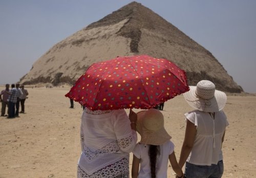 Egypt opens 2 of its oldest pyramids for first time since 1960sEgypt on Saturday opened two of its o