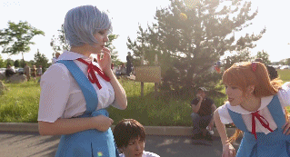 dersedreamer:  Neon Genesis Evangelion - Colossalcon 2014  kaworu | shinji | kaji | asuka | rei | video  