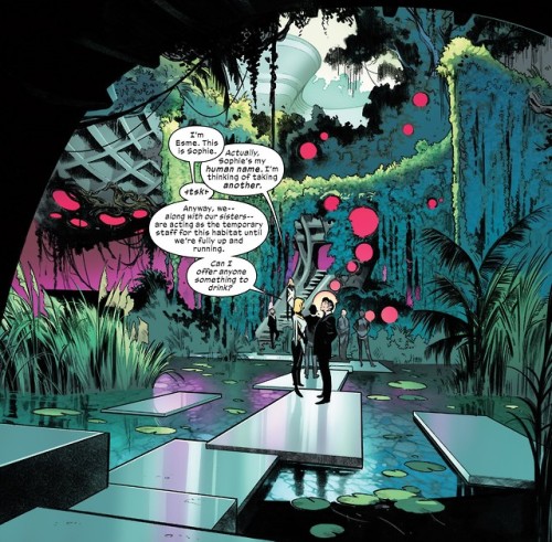 comicstallion: From House of X #001, “The House that Xavier Built” Art by Pepe Larraz and Marte Grac