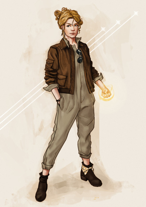 dimaiv-nov:Casual outfit for Carol ‘Avenger’ Danvers inspired by this look &nb