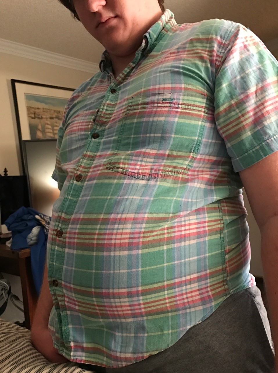 tumlovin:  Another tight button down! 😱