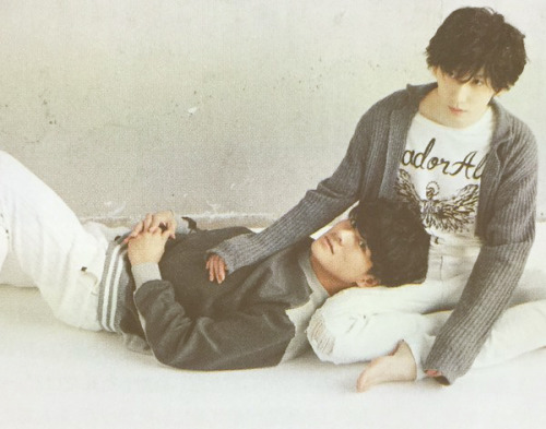 hollowedsilence:  Johnny’s Jr Appreciation Post WiNK UP - SixTONES Morimoto Shintaro x Kyomoto