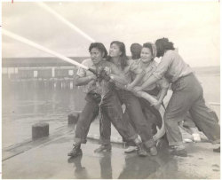 Firewomen In Pearl Harbor