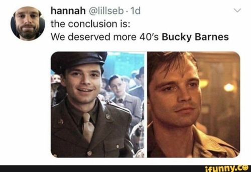 1940's James Buchanan "Bucky" Barnes