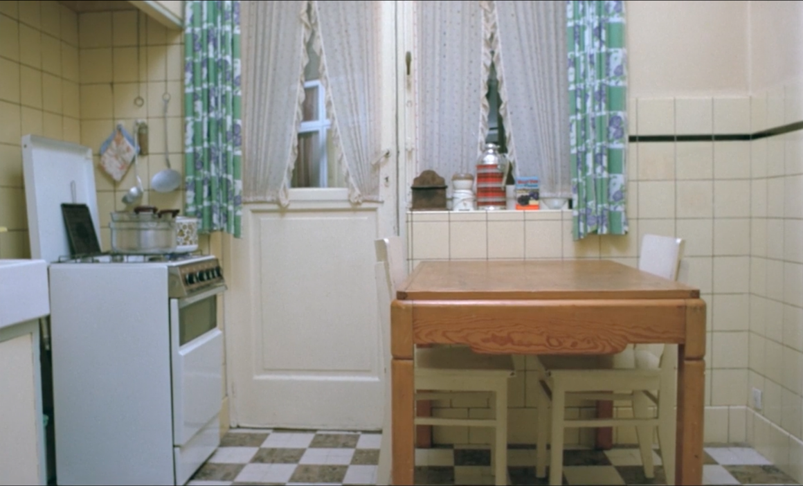 filmsinayear:film n°42:Jeanne Dielman, 23 Quai du Commerce, 1080 Bruxelles, Chantal