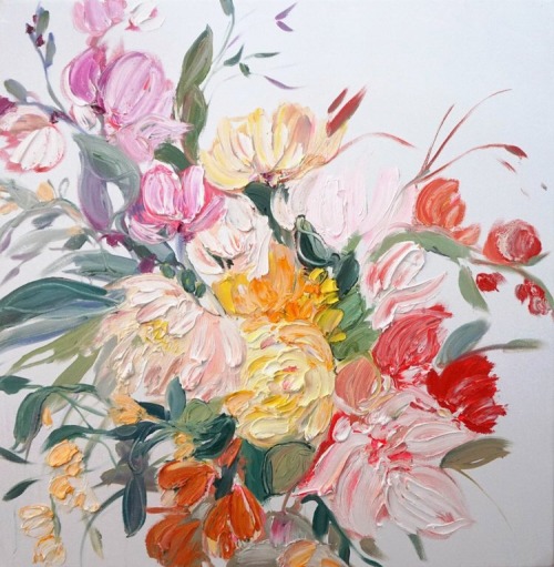 narcissiste:  Floral Paintings by Stephanie Fehrenbach. 