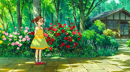 STUDIO GHIBLI + Flowers