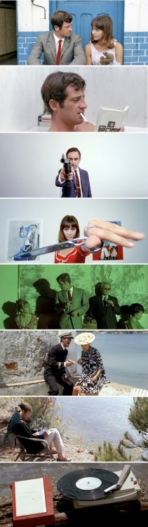 letterfromanunknownwoman: Jean-Luc Godard ~ Pierrot le Fou, 1965