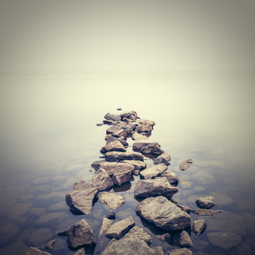 shutterstock:  Misty Seascape (Photographed by contributor beerlogoff.)