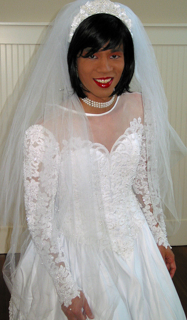 Crossdressing Bridal Dress