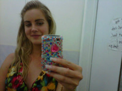 Sonicalana:  Lanadelwonderful:  Lana Very Happy With Her Phone Case  Who Doesnt Love