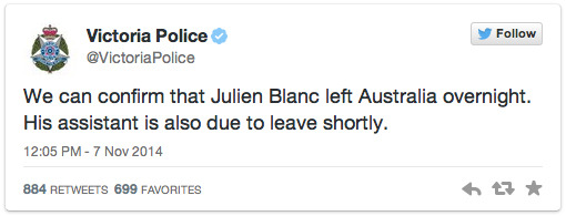 feminesque:  leela-summers:  Okay so there’s this arsehole called Julien Blanc
