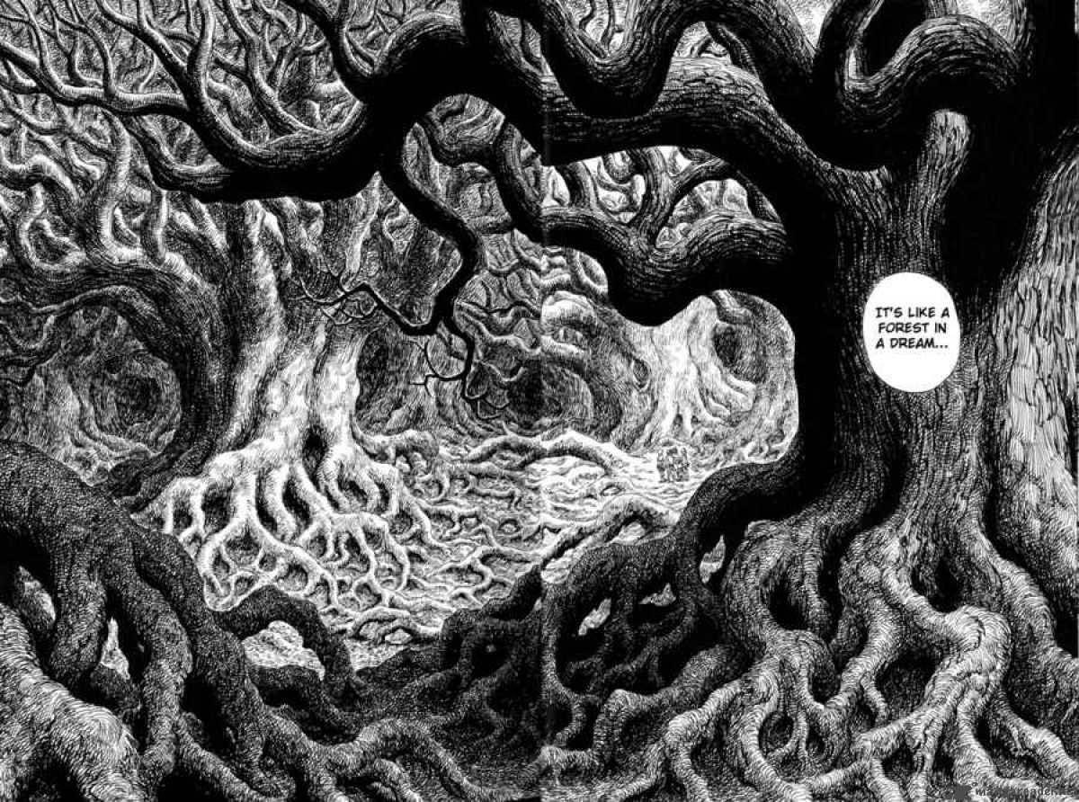 graphic-appetite:  I liked these panels from forest in particular, from dark fantasy