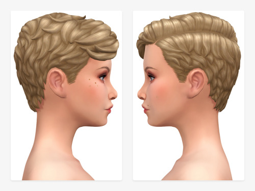 nords-sims: Dorie Hair :Dag dag everyone,I’ve been wanting to edit that hair that came with Nifty Kn