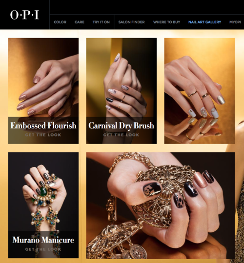My shots for the new OPI campaign are up on opi.com