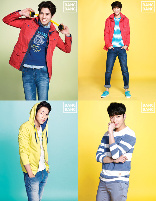 k-is-for-korea:  CNBLUE for BANGBANG’s Spring 2014 Ad Campaign 