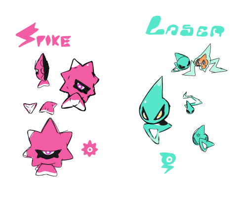 redesigning the sonic colors wisps because they, collectively, are ugly and i hate them. but i like 