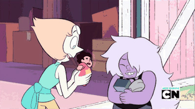 friddle-fries:  AMETHYST   I joined the Baby Steven Meme @artemispanthar 