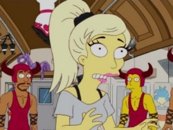 ihateladygaga:  gagafanbasedotcom:    The Simpsons: Lisa Goes Gaga (2012) x Lady Gaga in 2016. They are always predicting the future!   