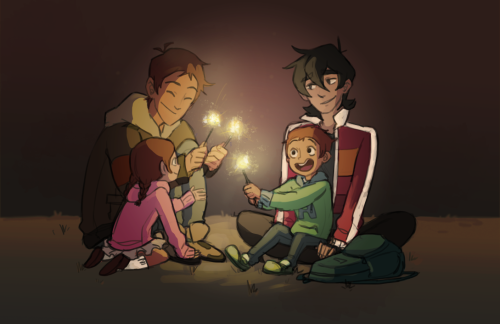 blumeesloth:Klance with the Lance’s sibs 