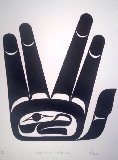 ruthhopkins:Lovely NW Coast NDN art tribute to #LeonardNimoy by Tlingit carver Blake Lepine