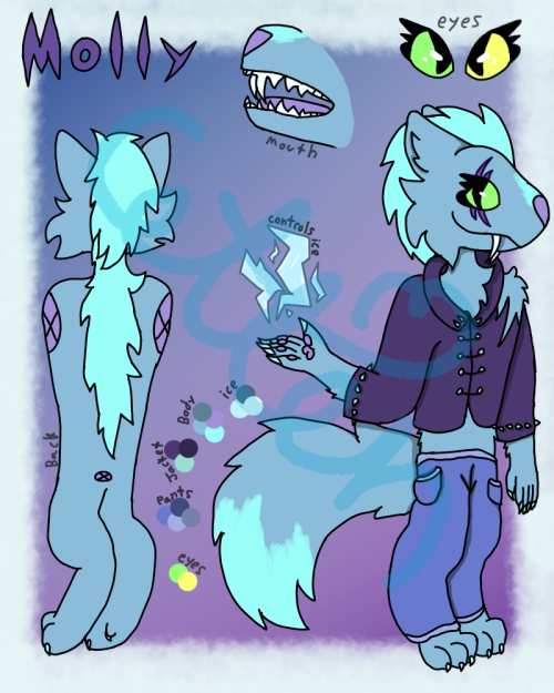 One Of My Three Hazbin OC's, Molly! She's My Smug Girl And I Love Her. A Bit Of Background: