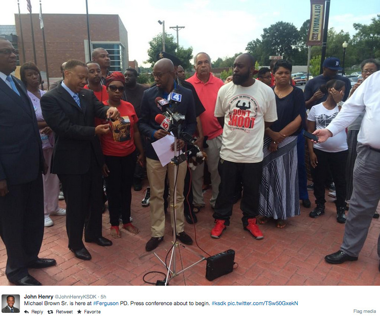 socialjusticekoolaid:  On the one-month anniversary of Michael Brown’s death, his