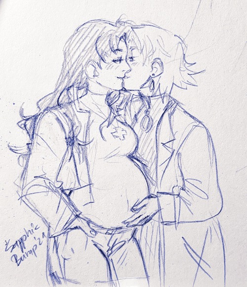 Misato x Ritsuko Cause I haven’t posted sapphic content in a while.Find hundreds of more pics 