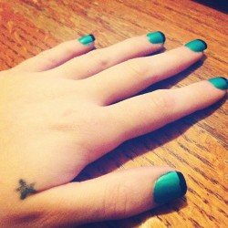 Made my nails all pretty. :3