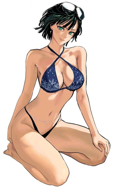 ichise:Murata’s drawings of the OPM Girls in Swimsuits