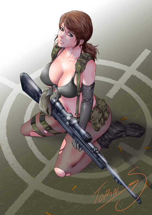 Quiet - Metal Gear Solid V: Phantom PainFanart by: Torn S
