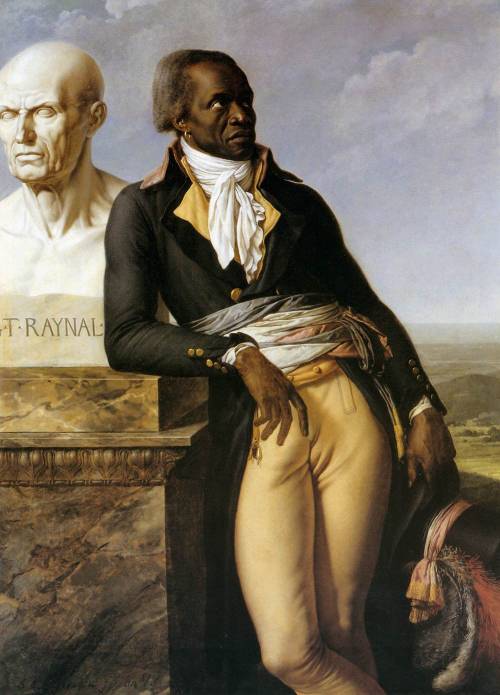 Portrait of J. B. Belley, Deputy for Saint-Domingue by Anne-Louis Girodet de Roucy-Trioson,&nbs