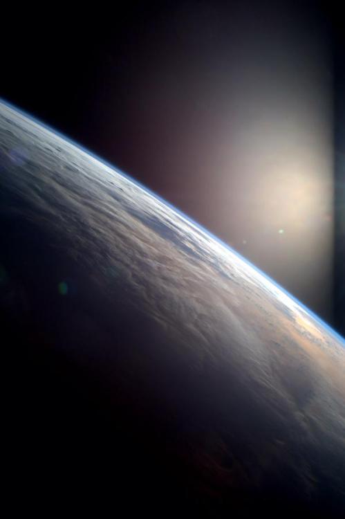 Porn Pics just–space:  Good morning, Earth  js
