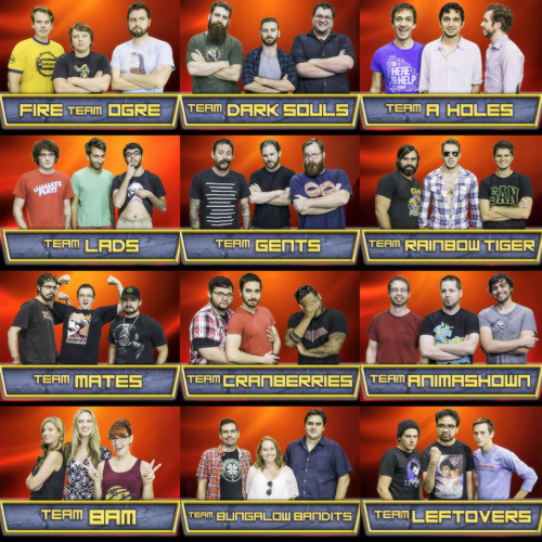 anakinnaberrie:  The official teams for the Rooster Teeth Inter-Office Smite Tournament