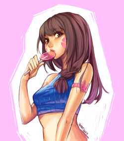 overbutts:  Dva Lollipop by vmat 