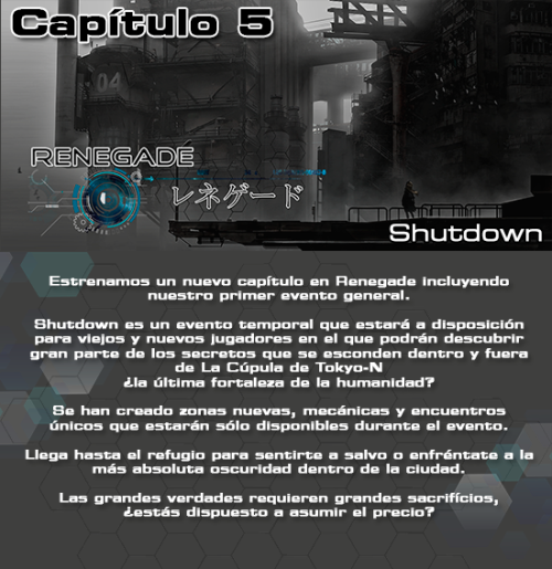 RENEGADE - CAPÍTULO 5 Foro de rol anime sci-fi y sobrenatural con ambientación y siste