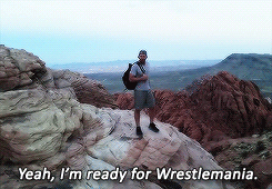 fyeahambrose: this is my 3rd wrestlemania and you know so.. I’m used to the whole