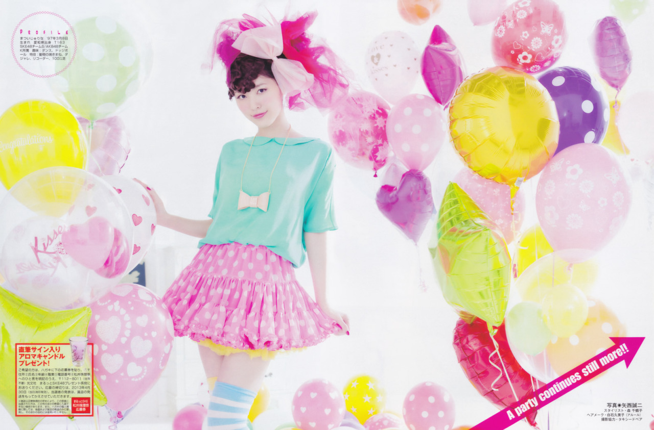 thestage48:  FLASH 2013.4.30 松井珠理奈 