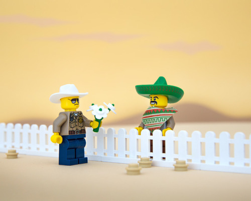 mymodernmet:  Photographer Jeff Friesen‘s series 50 States of LEGO reimagines the different states of the USA in LEGO form, humorously representing each state by capturing a unique aspect of the place’s history, geography, or culture.