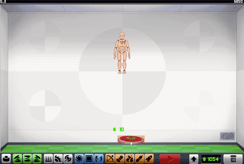 freegameplanet:  Happy Room Online is an addictive and oddly therapeutic browser based toybox that sees you placing a wide variety of deadly traps and weaponry around a room, with hopes of causing as much damage to a ragdoll test dummy as possible!Read
