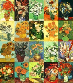 orplid:  Simply something beautiful ….. Vincent van Gogh - his &lsquo;Flowers&rsquo;