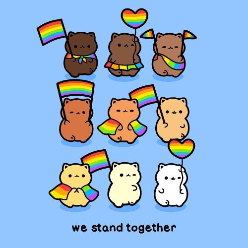 pawsofpride:It’s pride month!!!!! As we welcome this month of celebration and remembrance