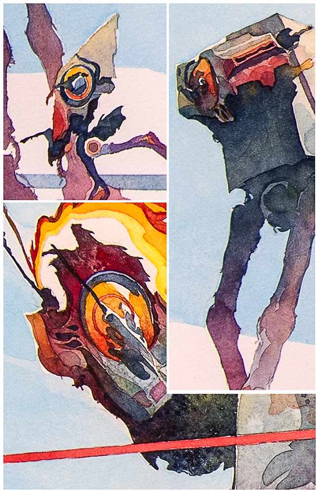 xombiedirge:  AT-AT Walkers by Hermann Mejia / Blog Part of ‘A Saga in the