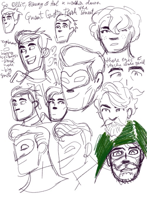 DC comics/tv fanart featuring: Grant Gustin Flash, some form of GLTAS Hal and my attempt at mixing a