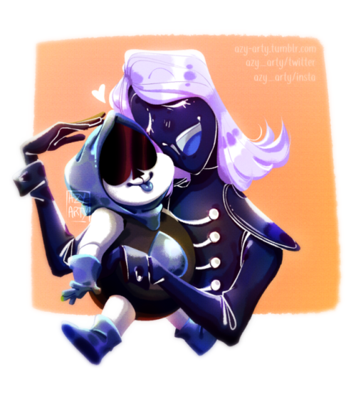 azy-arty: Lesser dad with his little worm *.+ Ah geez, haven’t drawn some Deltarune in an eter