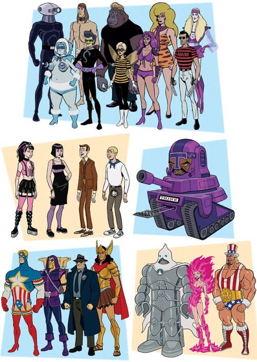 youcannotpartywithyourpantsup:  The Art and Making of the Venture Bros, published by Dark Horse Books