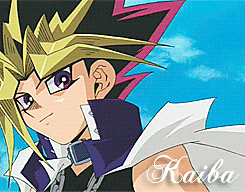 hugh9rt0j9h5:  Yami smiling at his friends 