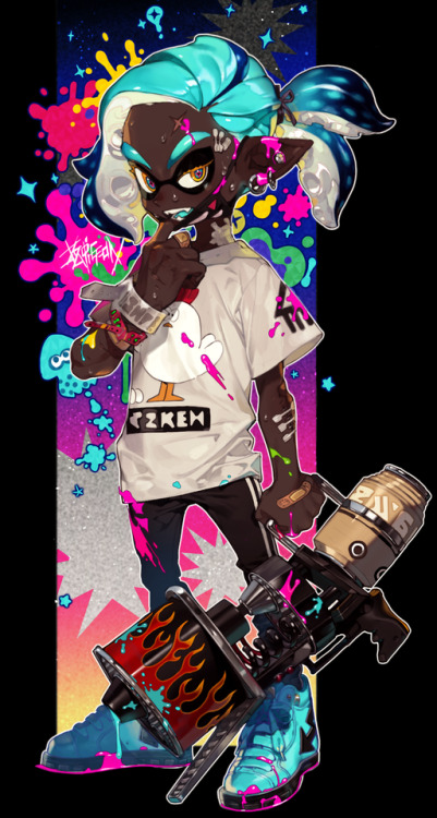 pigeon666:Splatoon2 : My Inkling